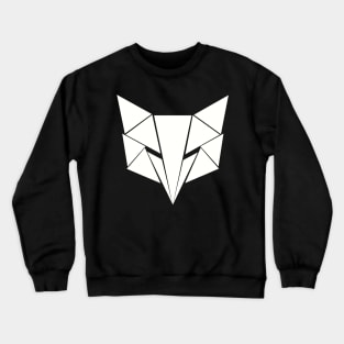 geometric animal, fox of triangles Crewneck Sweatshirt